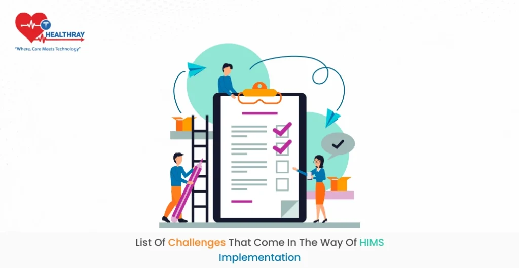 List of challenges that come in the way of HMS implementation