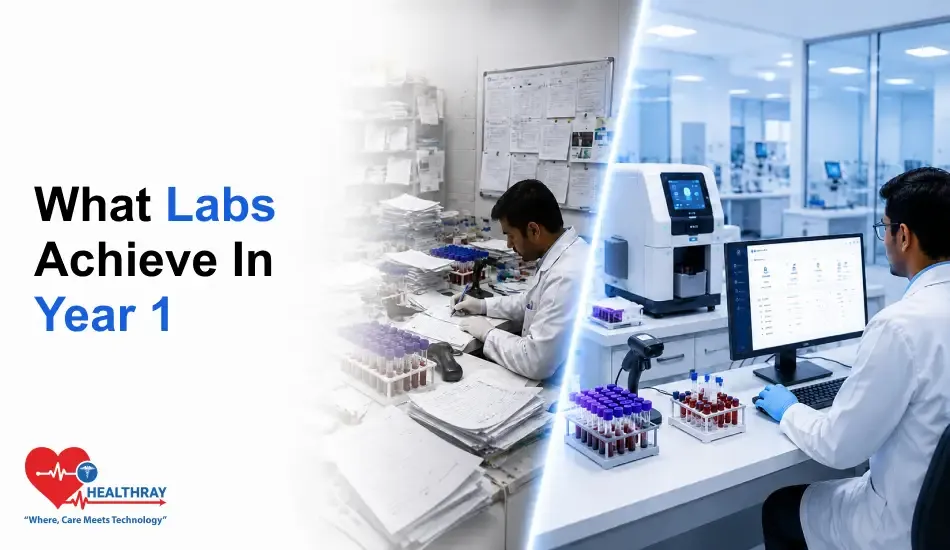 Advantages of LIMS help laboratories transition from manual workflows to automated operations, improving accuracy, productivity, and turnaround time within the first year.