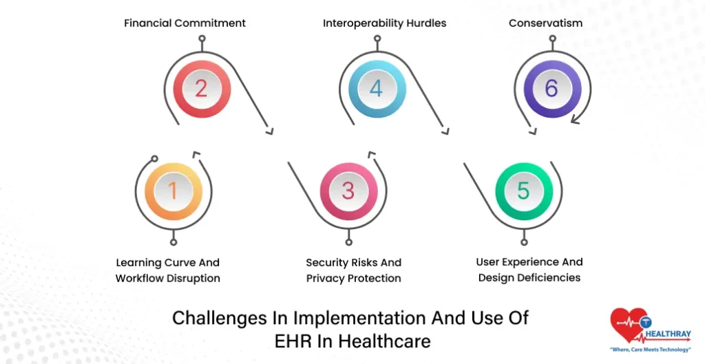 Challenges In Implementation And Use Of EHR In Healthcare- Healthray