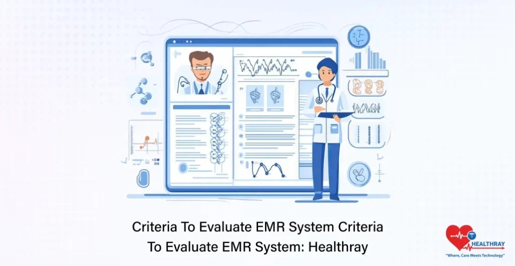Criteria To Evaluate EMR System Criteria To Evaluate EMR System Healthray- Healthray