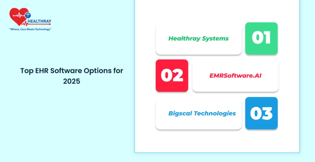 Top EHR Software Options for 2025 - Healthray