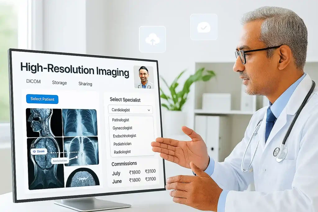 Easy To Capture And Administer Medical Images