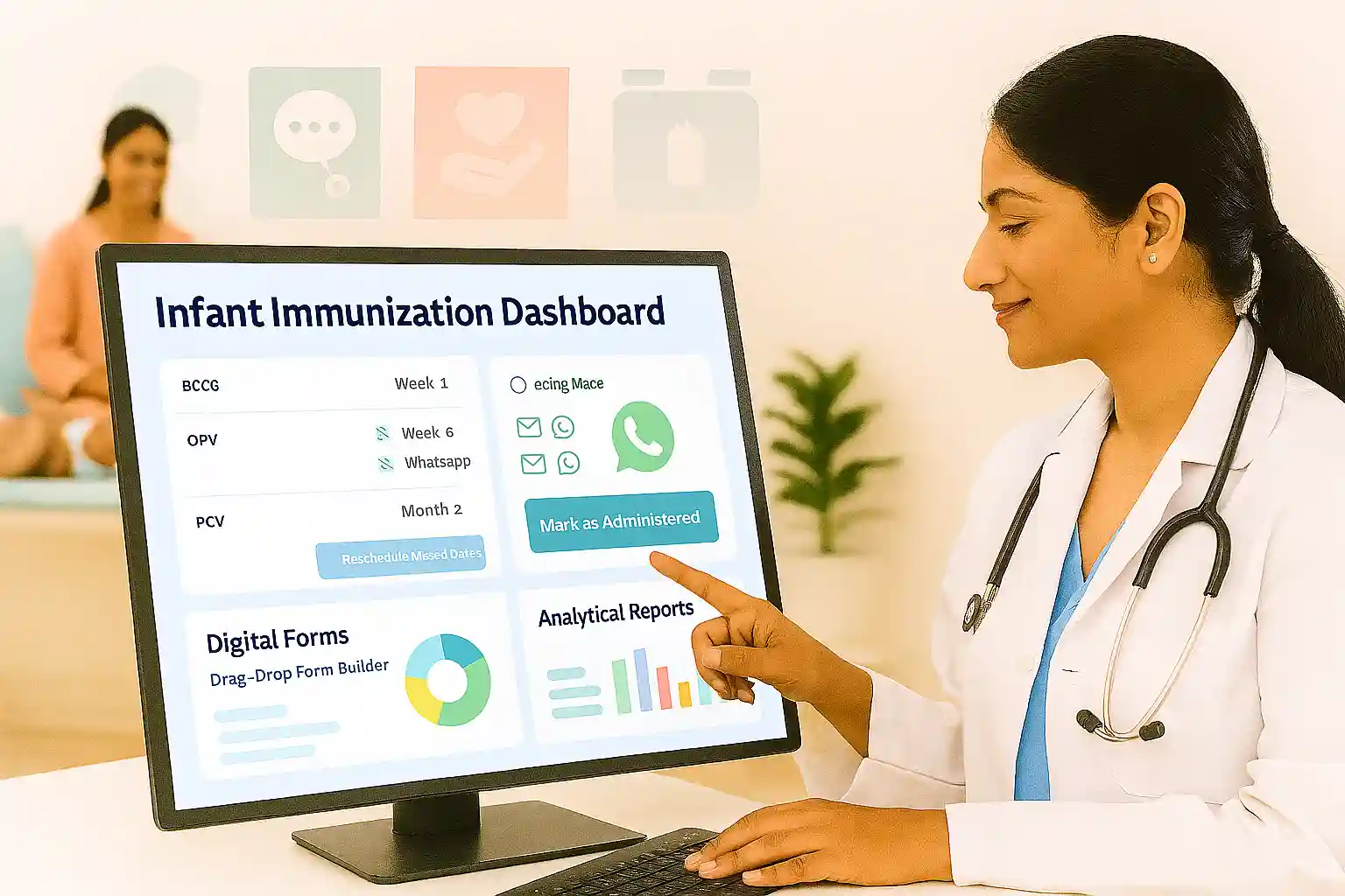 Infant Immunization, Custom Forms, And Analytical Reports