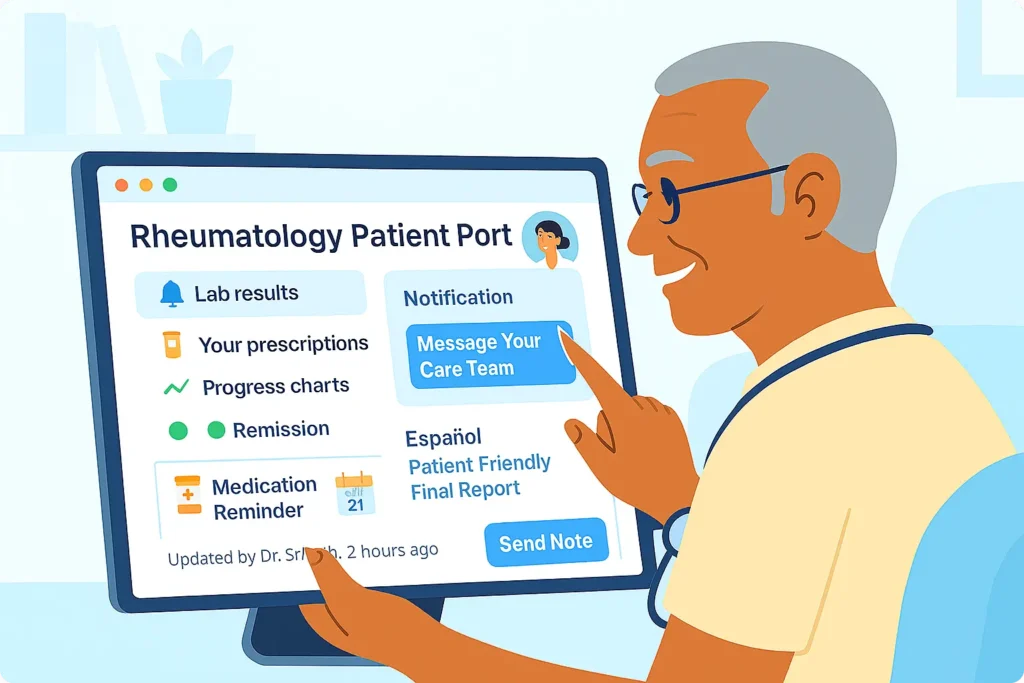 Patients Who See, Stay
