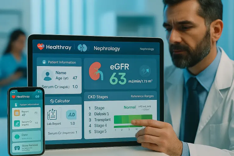 EGFR Calculator, Examine CKD Stage