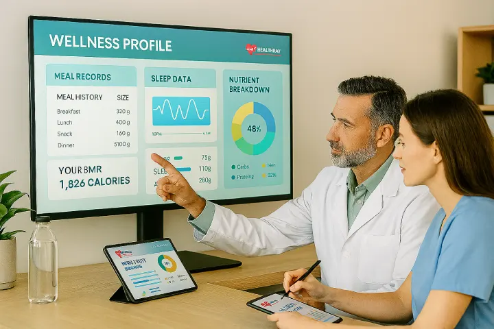 From Sleep To Meal History, Cover Each Information