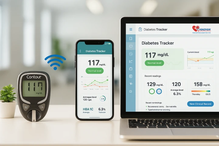 Integrated With Glucometer Device