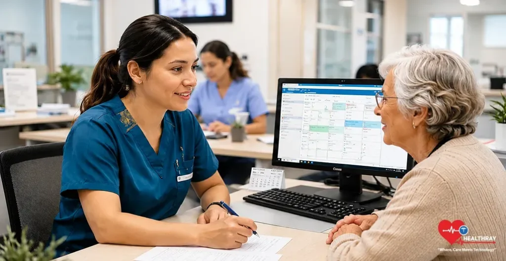 What Your Front Desk Can Do When Scheduling Is Off Their Plate -Healthray