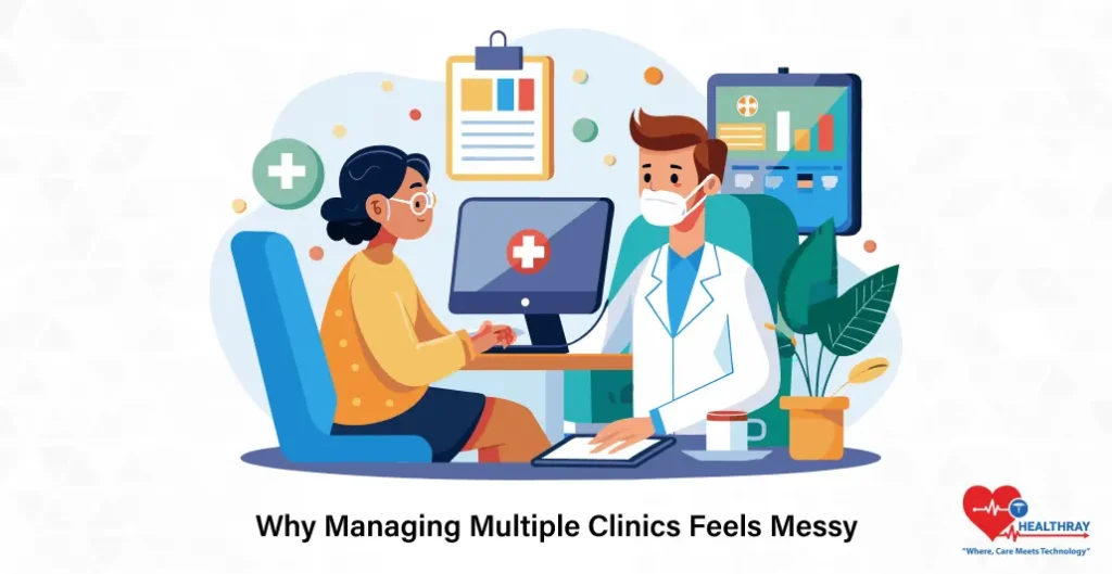 Why Managing Multiple Clinics Feels Messy- Healthray