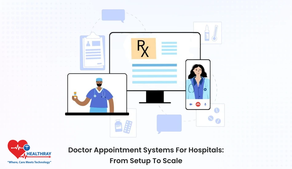 Doctor Appointment Systems For Hospitals From Setup To Scale- Healthray