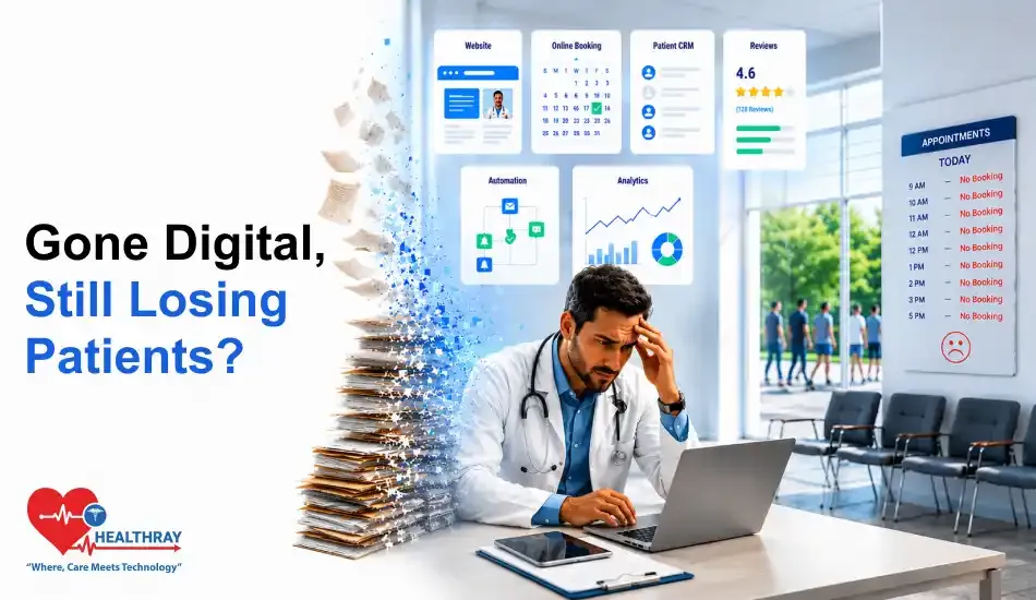 Gone Digital, Still Losing Patients-Healthray