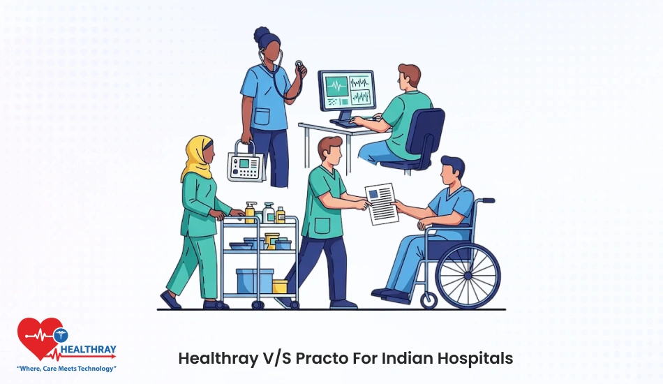 Healthray Vs Practo For Indian Hospitals - Healthray