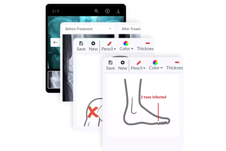 One-Click Billing And Intuitive Health Charts