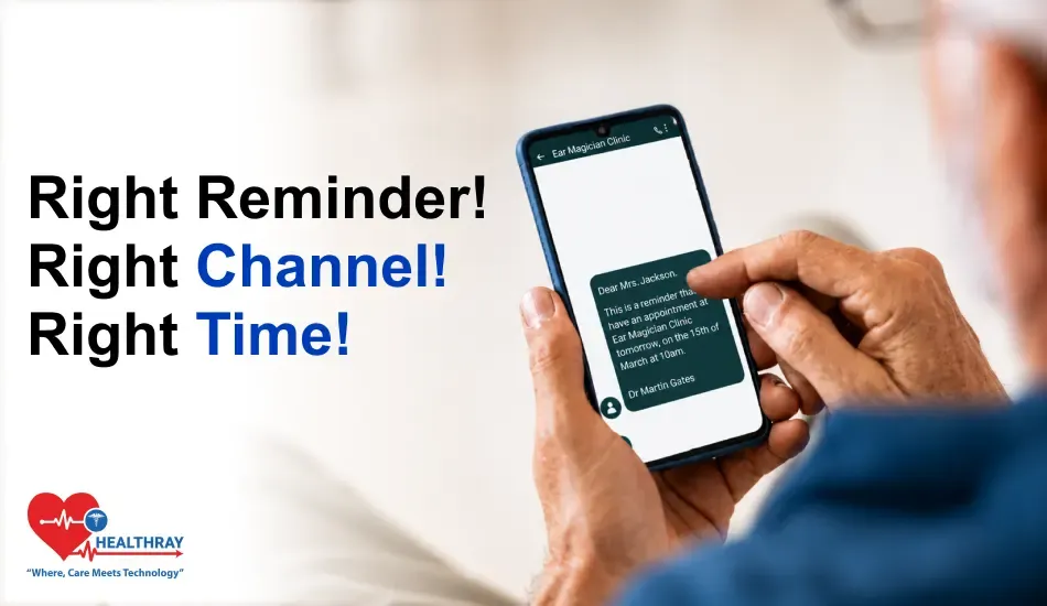 Right Reminder! Right Channel! Right Time!-Healthray