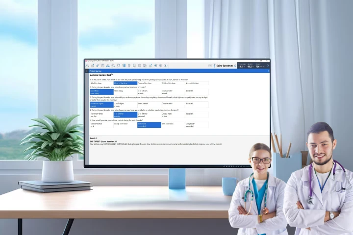 Swiftly Compute Asthma Control Test (ACT) Score-Healthray