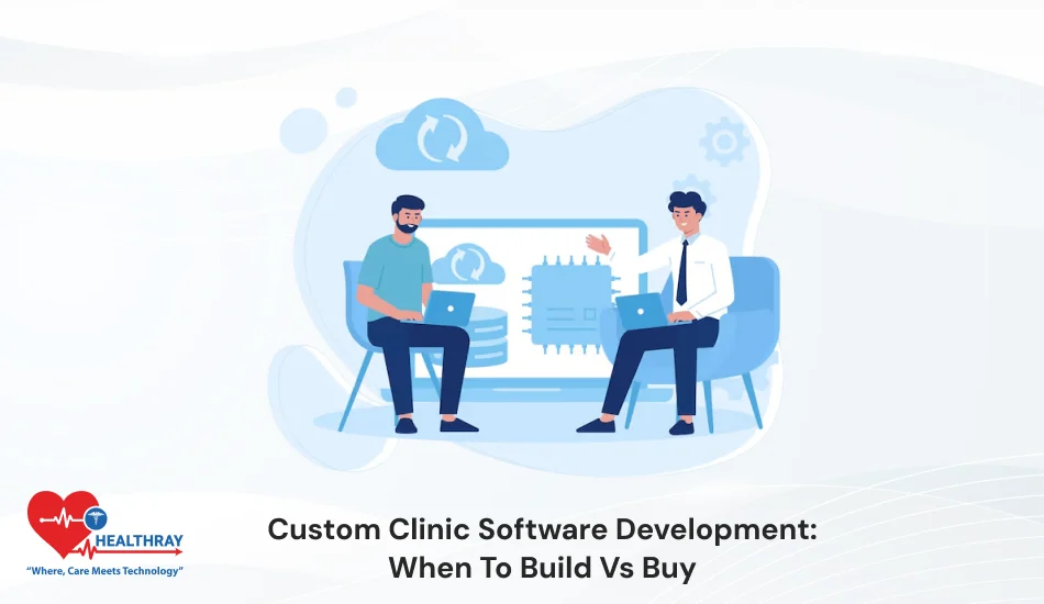 Custom Clinic Software Development When To Build Vs Buy- Healthray