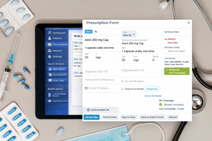 Intuitive E-prescribing For Enhancing Patient Safety - Healthray