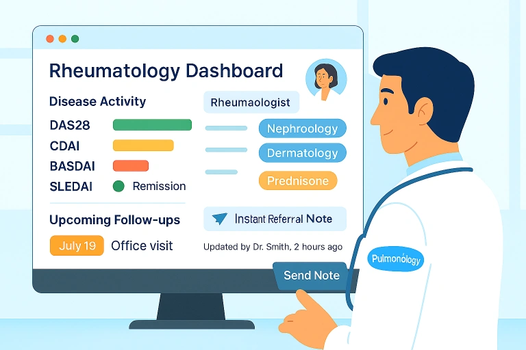 Connected Teams, Consistent Data - Healthray
