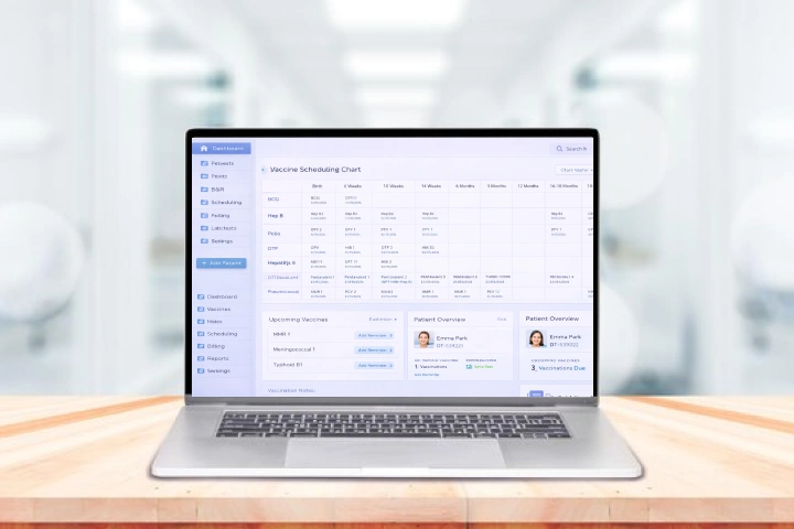 Infant Immunization, Custom Forms, And Analytical Reports - Healthray