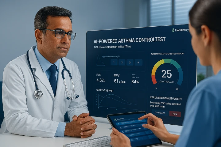 Swiftly Compute Asthma Control Test (ACT) Score - Healthray