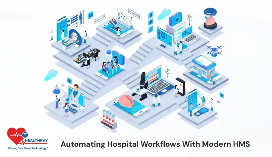 Automating Hospital Workflows With Modern HMS - Healthray