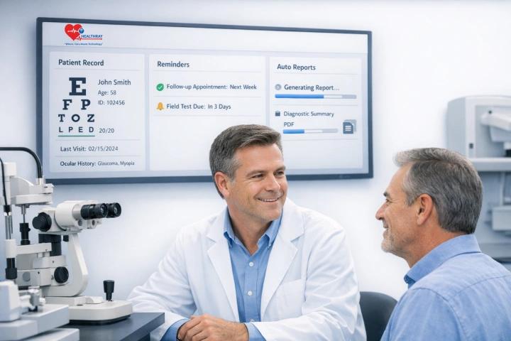 Built For How Ophthalmologists Work - Healthray