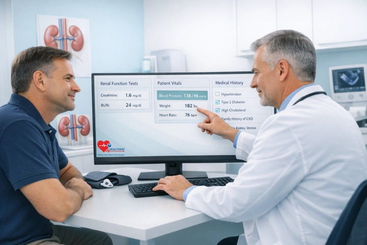 Built-in Lab And Radiology Interface, Optimizing Diagnosis - Healthray
