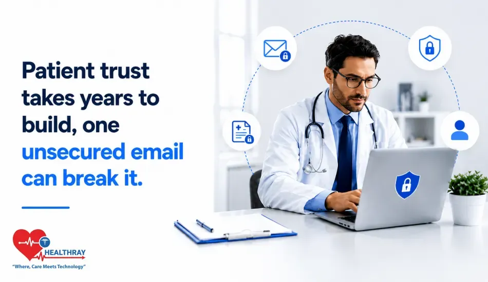 Patient Trust Takes Years To Build, One Unsecured Emailcan Break It-Healthray