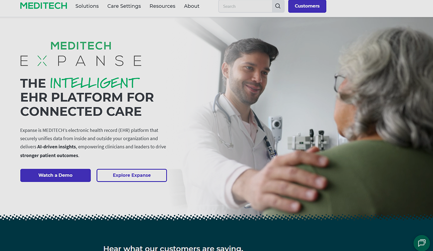 MEDITECH Expanse Screenshot For Alternatives