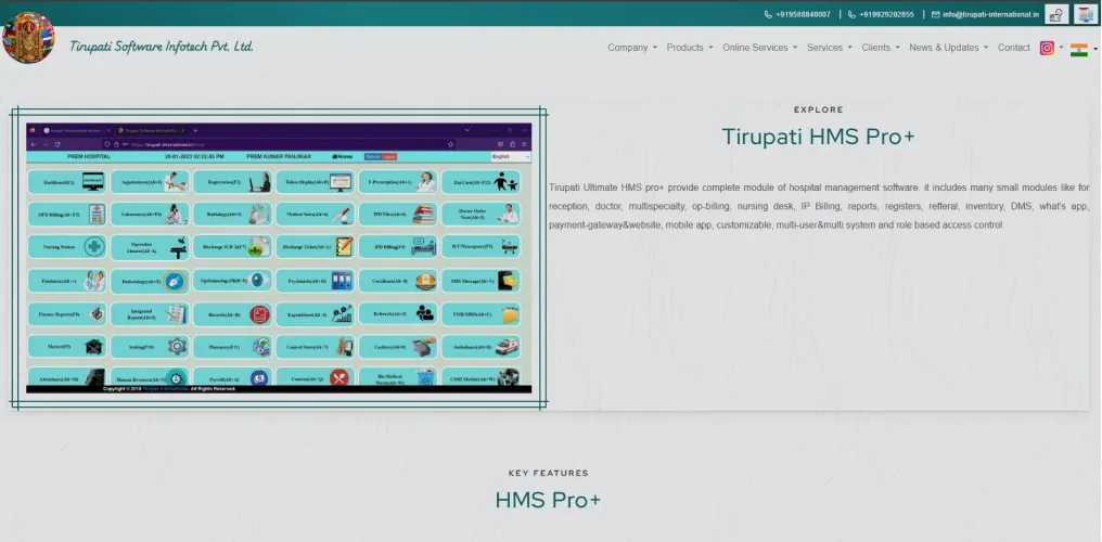 HMS Pro Plus Screenshot