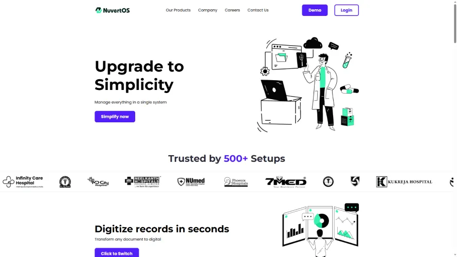NuvertOS Screenshot